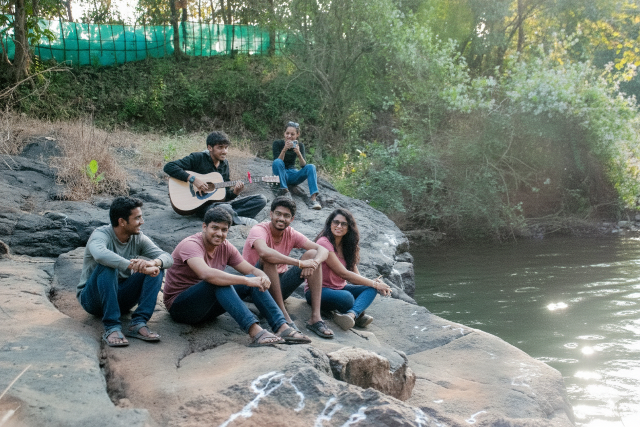 Nature view near Moonwake Xotika campsite